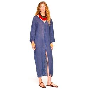 ZARA linen kaftan special edition